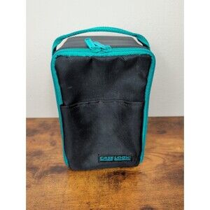 VTG Y2K Case Logic CD Case 11-15 8.5” Holder Travel Container Music Handle Zip